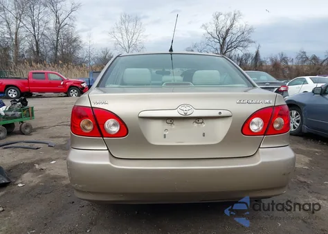 2006 Toyota Corolla Le из США, поврежденный, VIN 2T1BR32E76C581925